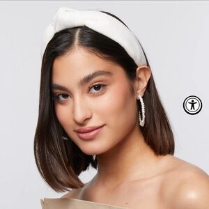 Lele Sadoughi Classic Cream Headband